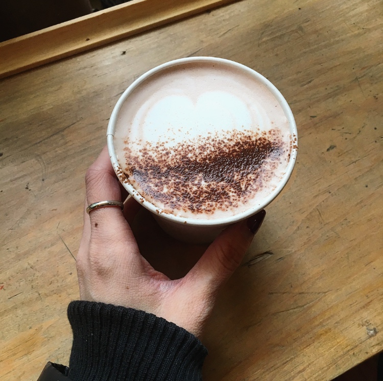 hot chocolate fall style