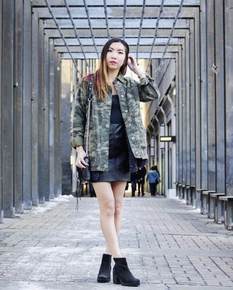 camouflage jacket trend style fashion spring
