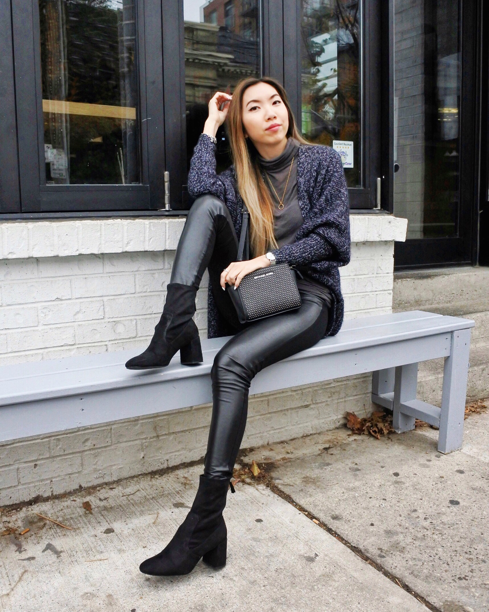 Turtleneck fall style Toronto 