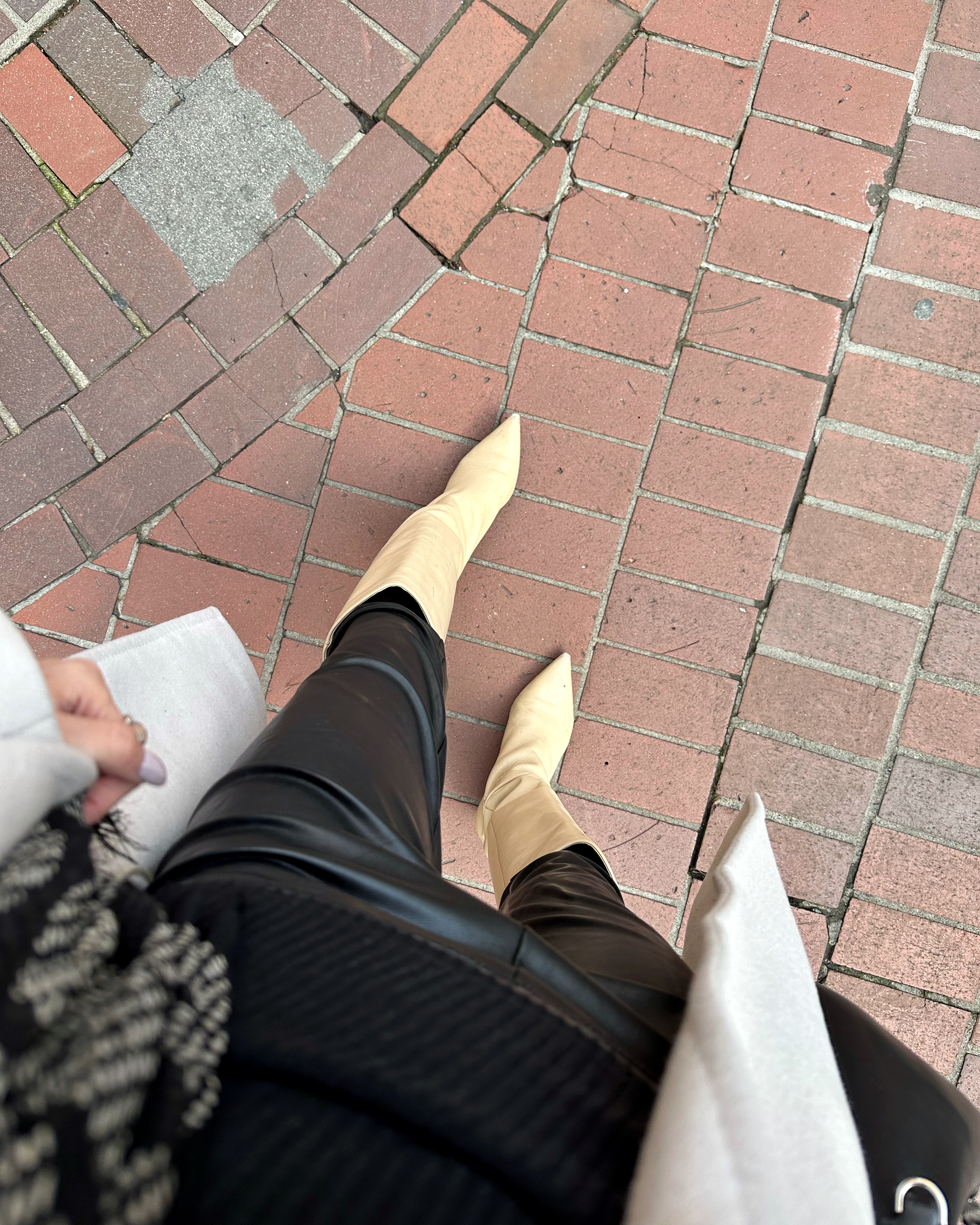 travel style leather pants Vancouver