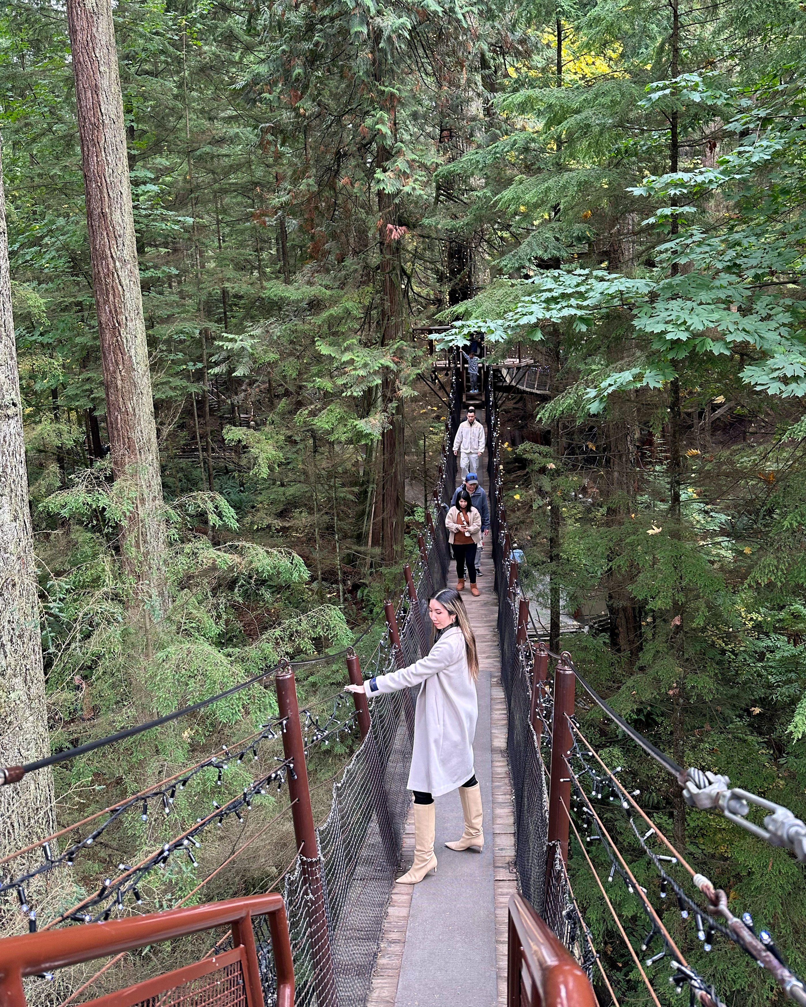 Capilano Suspension Bridge Park treetop adventure