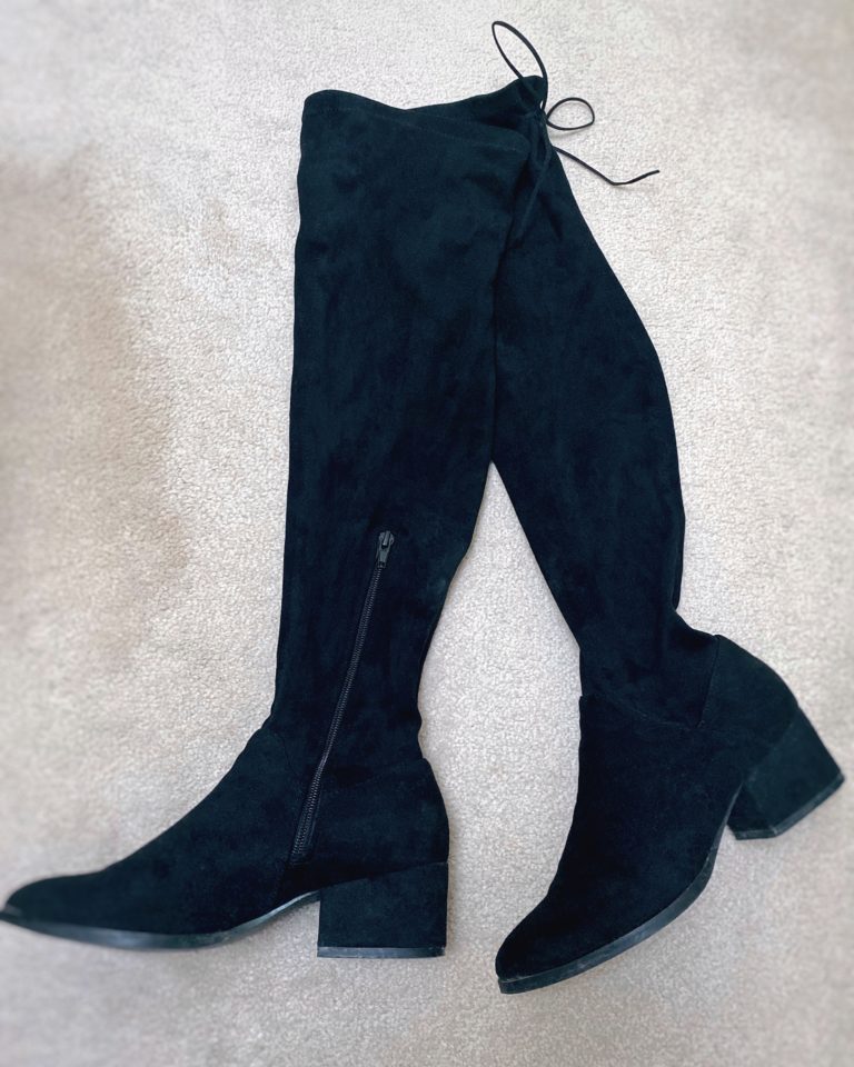 DIY: Hack to Keep Your OTK Boots From Slouching - Michelle's In Style
